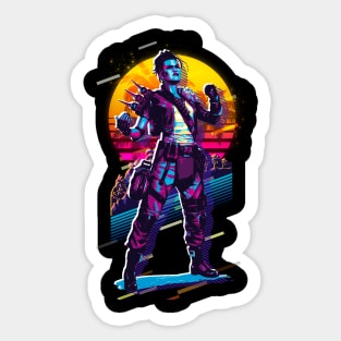 Mad Maggie Apex Legends Sticker